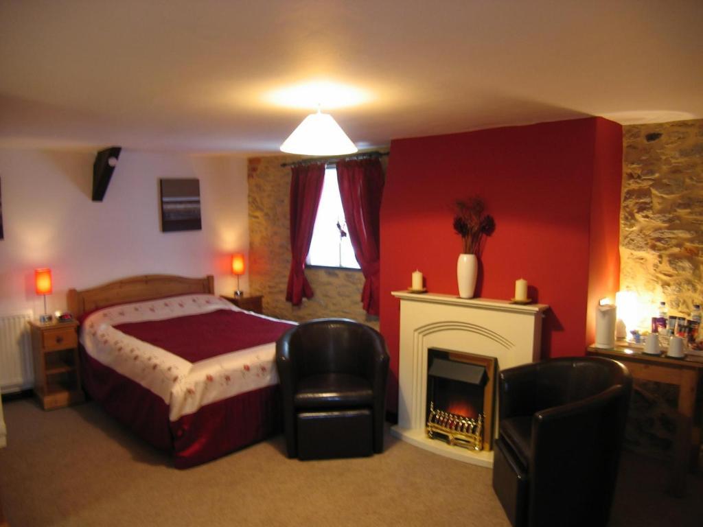 Bed and Breakfast Quiet Woman House Halstock Habitación foto